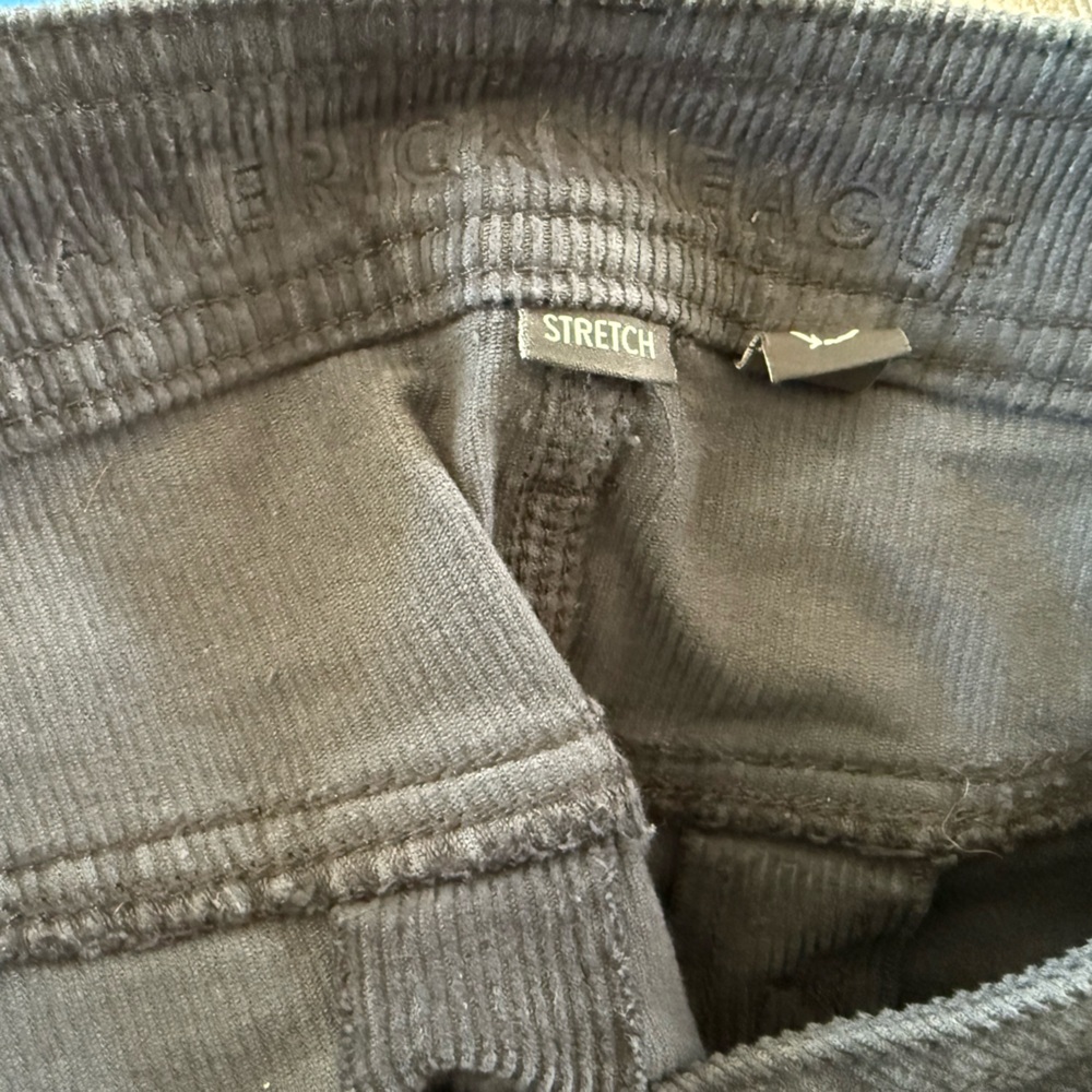 American Eagle Outfitters Dark Gray Corduroy Skirt - Picture 5 of 5